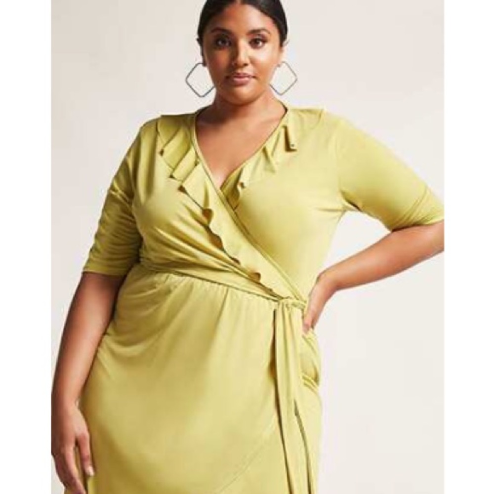 Pink Clove Wrap Dress